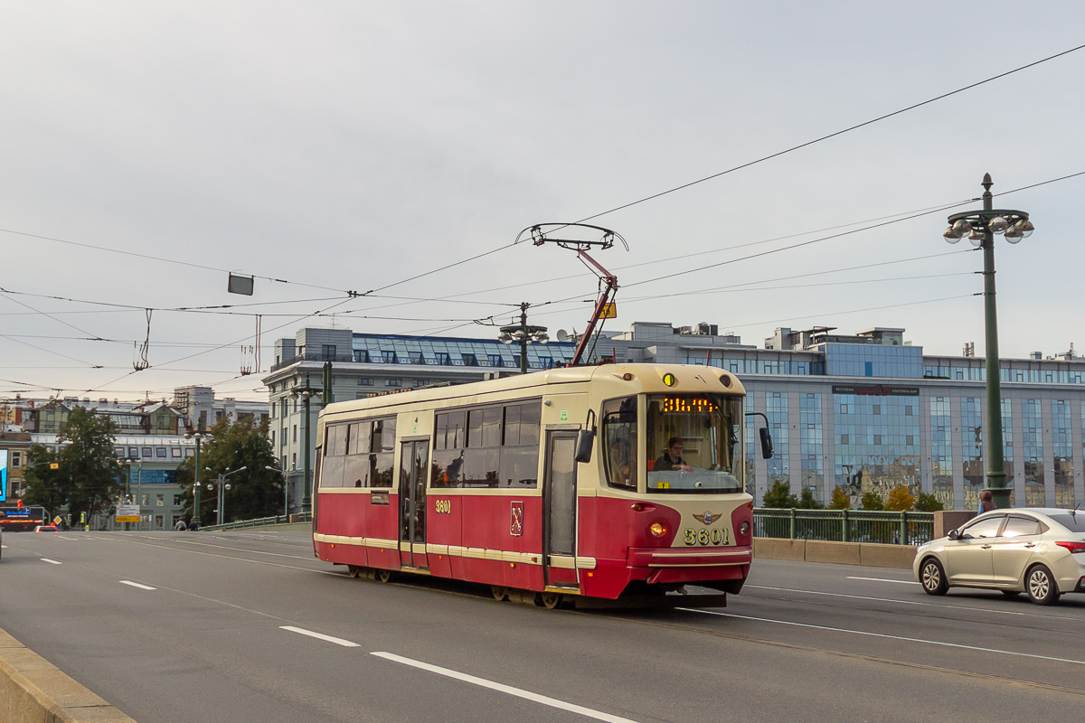 Санкт-Петербург, ЛМ-68М2 (мод. СПб ГЭТ) № 3601