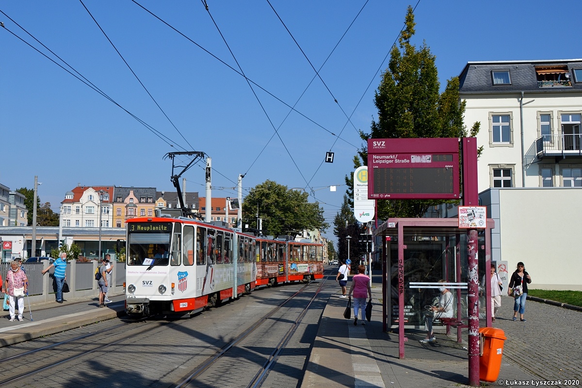 Цвиккау, Tatra KT4DMC № 942