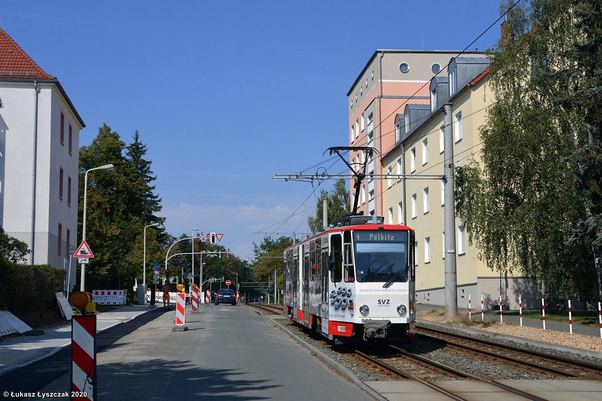 Цвиккау, Tatra KT4DMC № 938