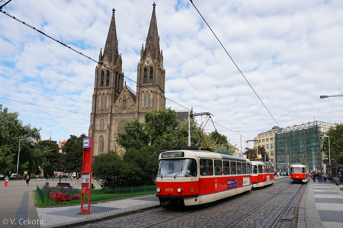Прага, Tatra T3R.PV № 8179