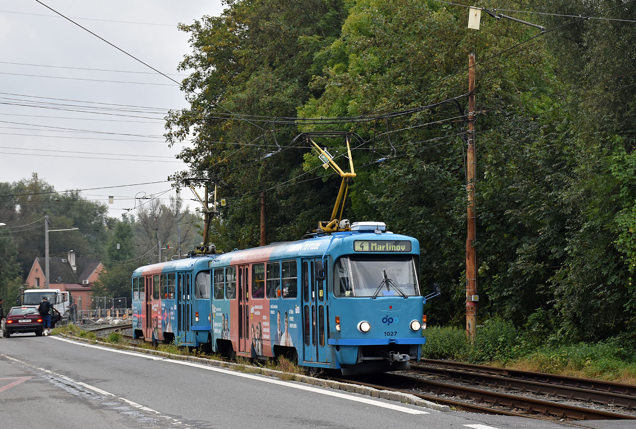 Ostrava, Tatra T3R.P № 1027
