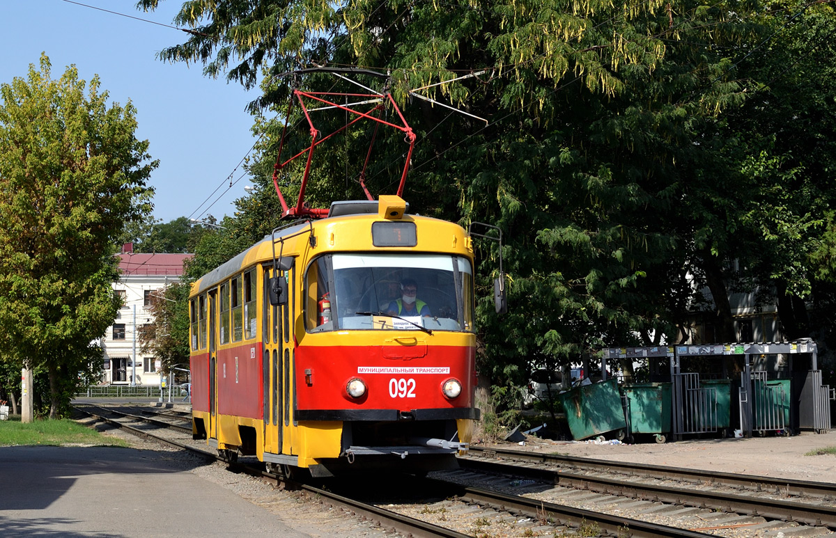 Краснодар, Tatra T3SU № 092