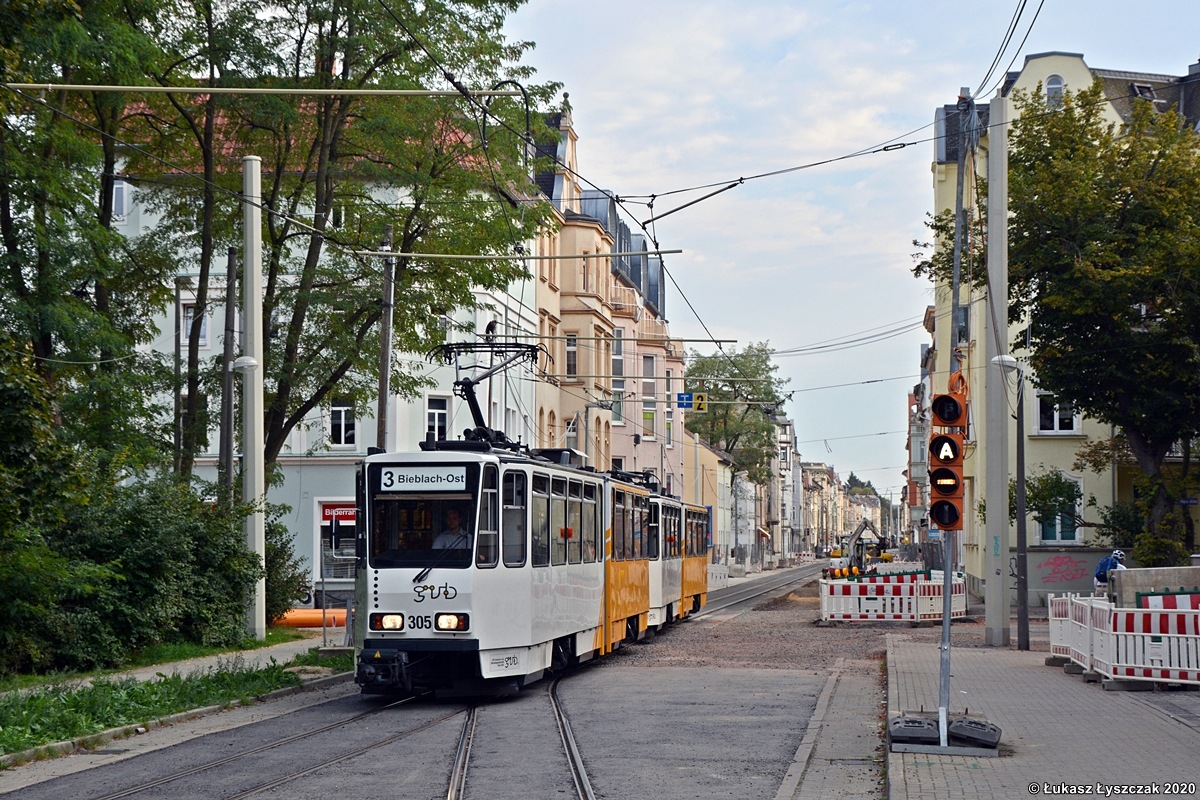 Гера, Tatra KT4DC № 305