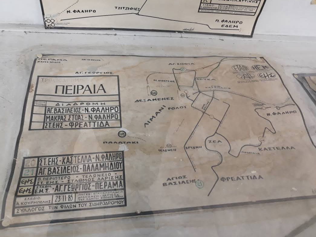 Афины — Трамваи – схемы