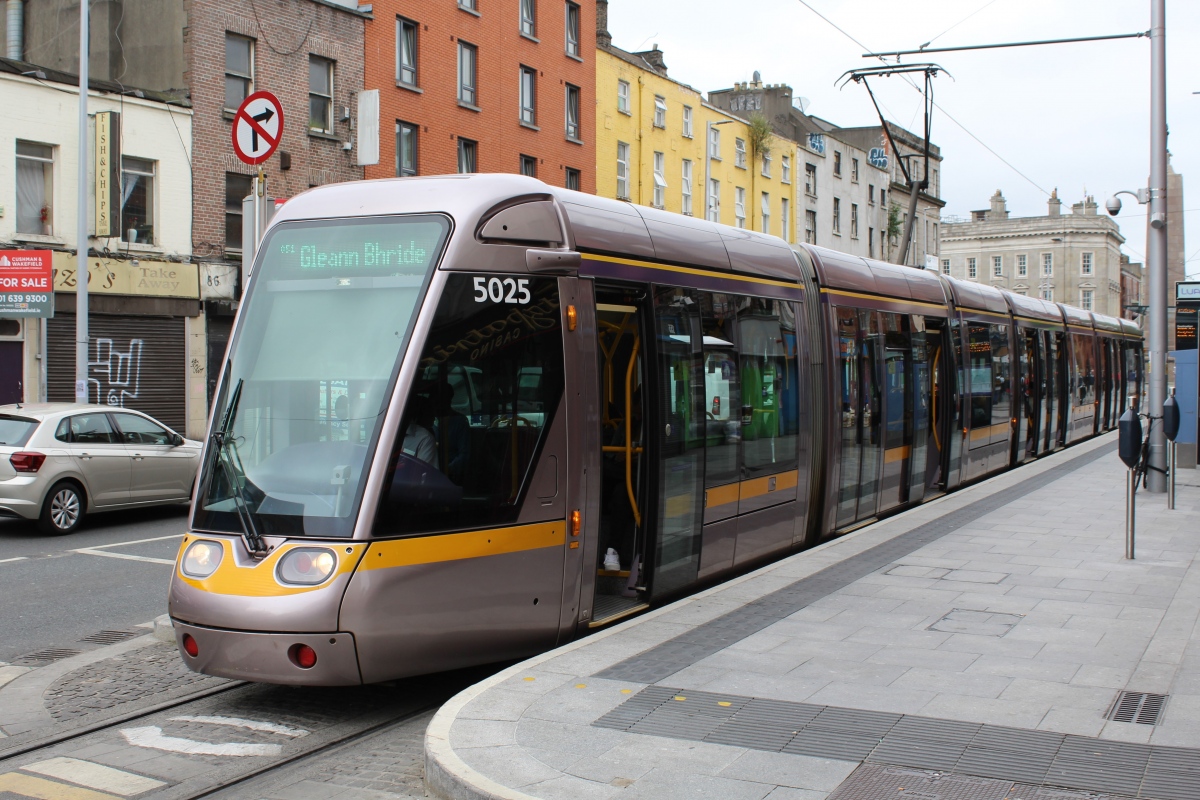 Дублин, Alstom Citadis 502 № 5025