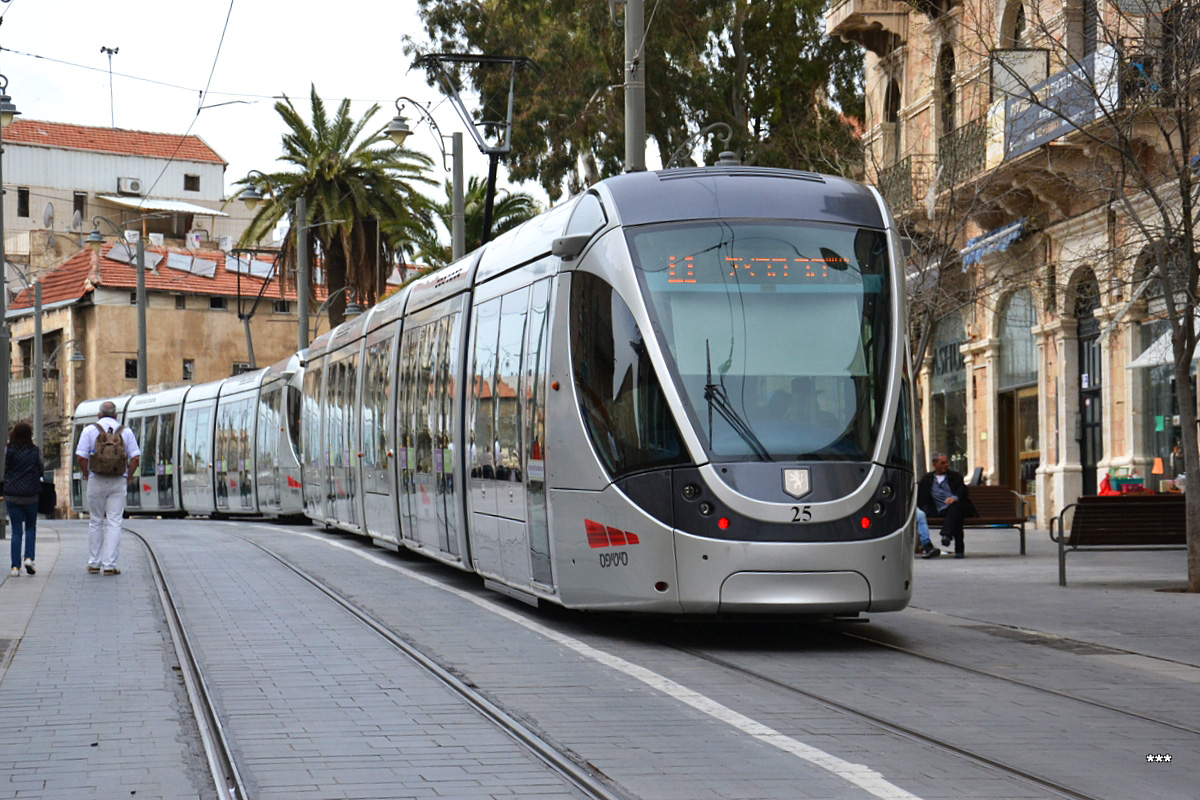 Иерусалим, Alstom Citadis 302 № 25