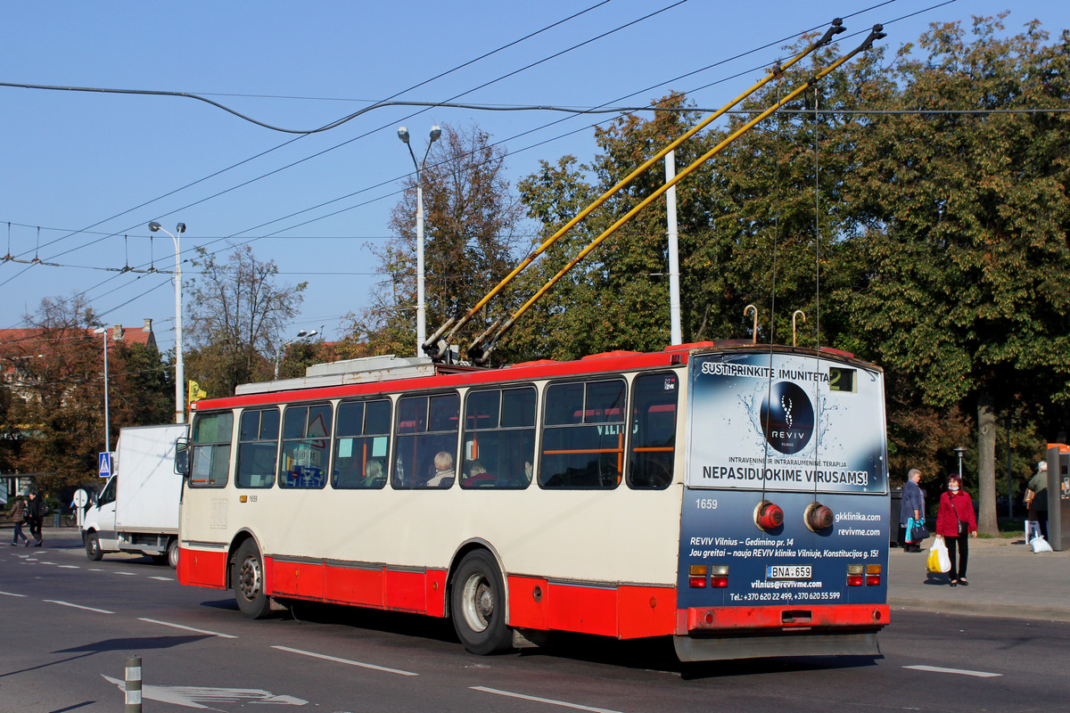 Вильнюс, Škoda 14Tr17/6M № 1659