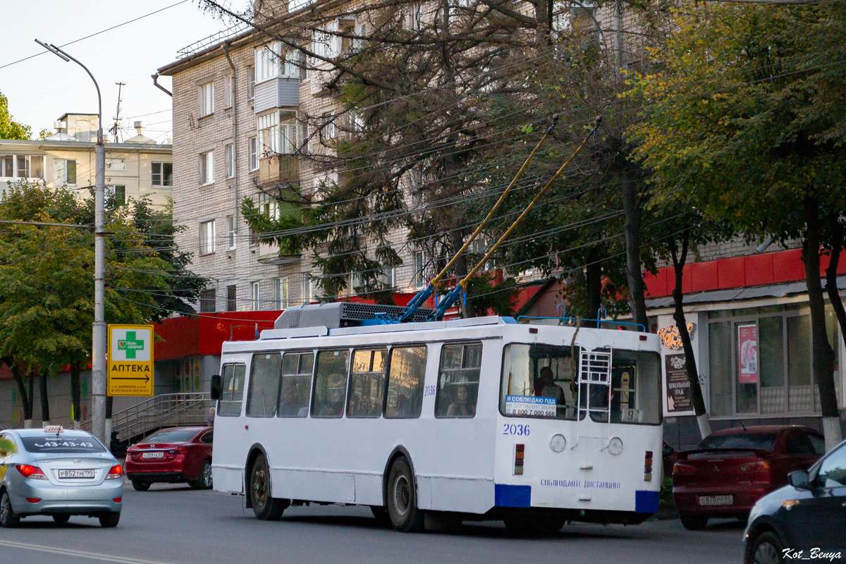 Рязань, ЗиУ-682ГМ1 (с широкой передней дверью) № 2036