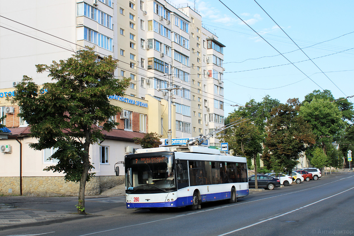 Краснодар, СВАРЗ-МАЗ-6275 № 280