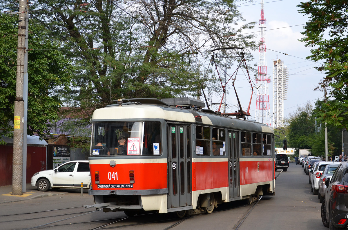 Краснодар, Tatra T3SU КВР МРПС № 041