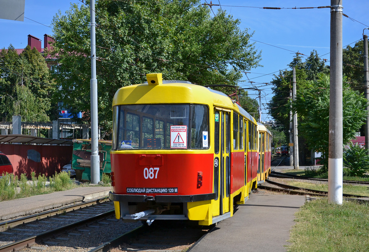 Краснодар, Tatra T3SU № 087 Краснодар, Tatra T3SU № 087