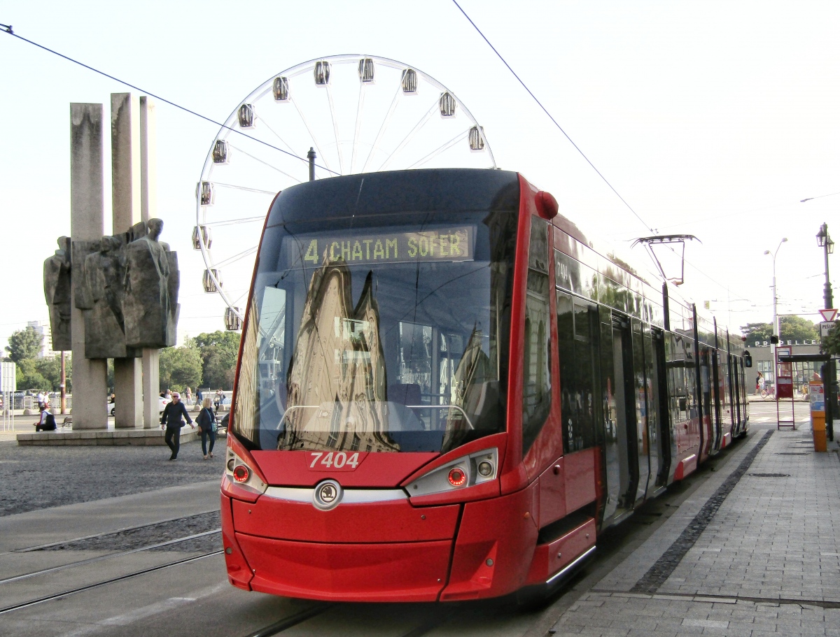 Братислава, Škoda 29T ForCity Plus № 7404