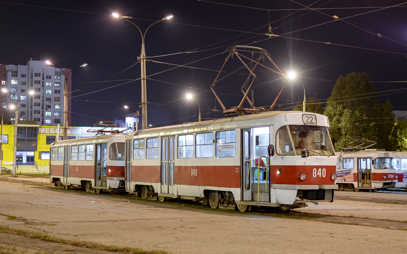Samara, Tatra T3SU Br. 840; Samara — Terminus stations and loops (tramway)