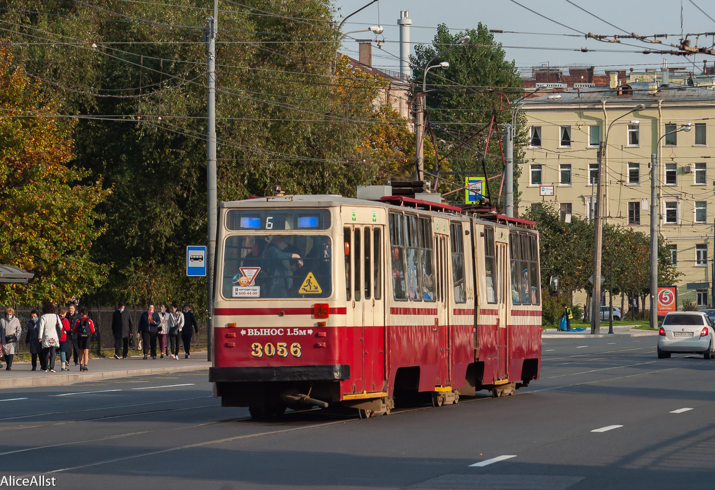 Saint-Petersburg, LVS-86K-M č. 3056