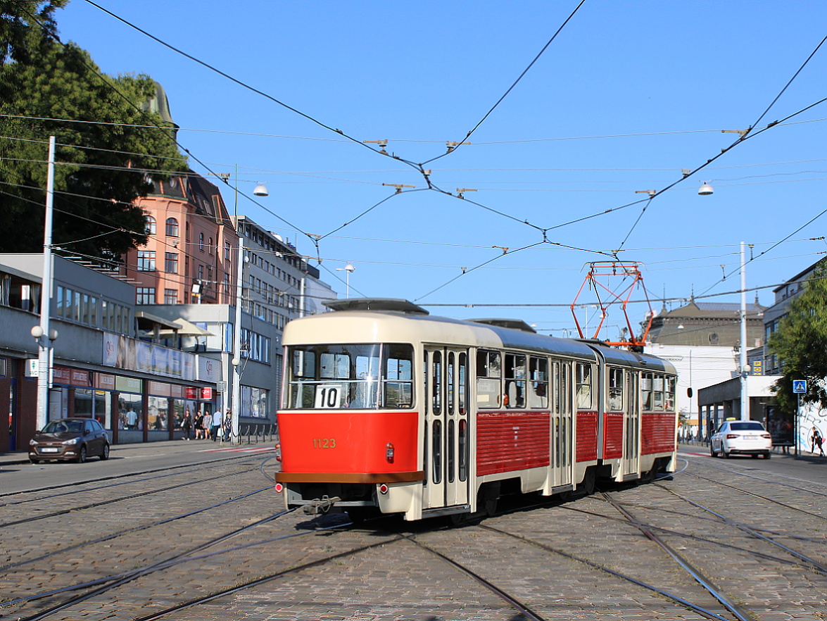 Брно, Tatra K2YU № 1123