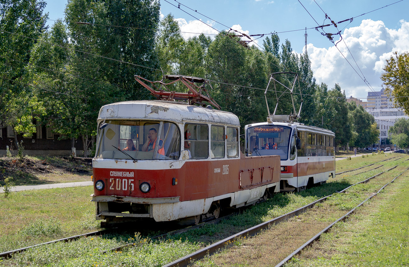 Самара, Tatra T3SU (двухдверная) № 2005