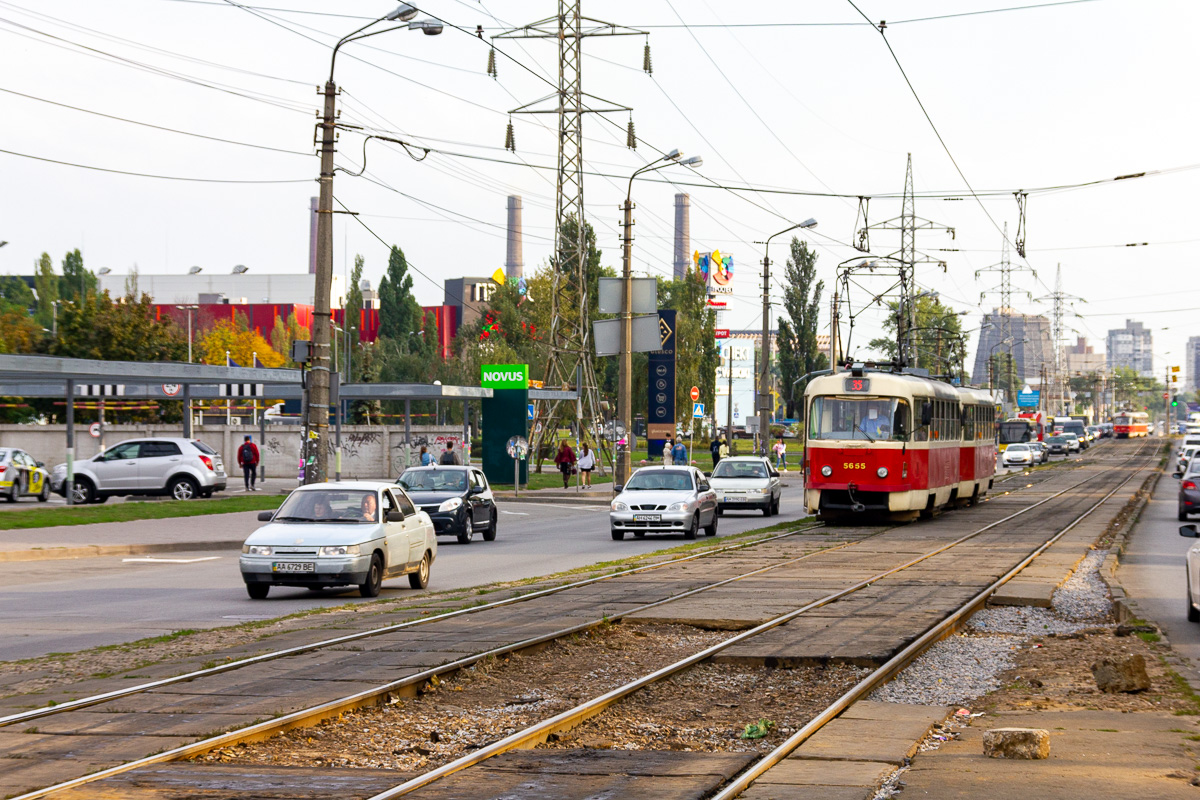 Киев, Tatra T3SUCS № 5655