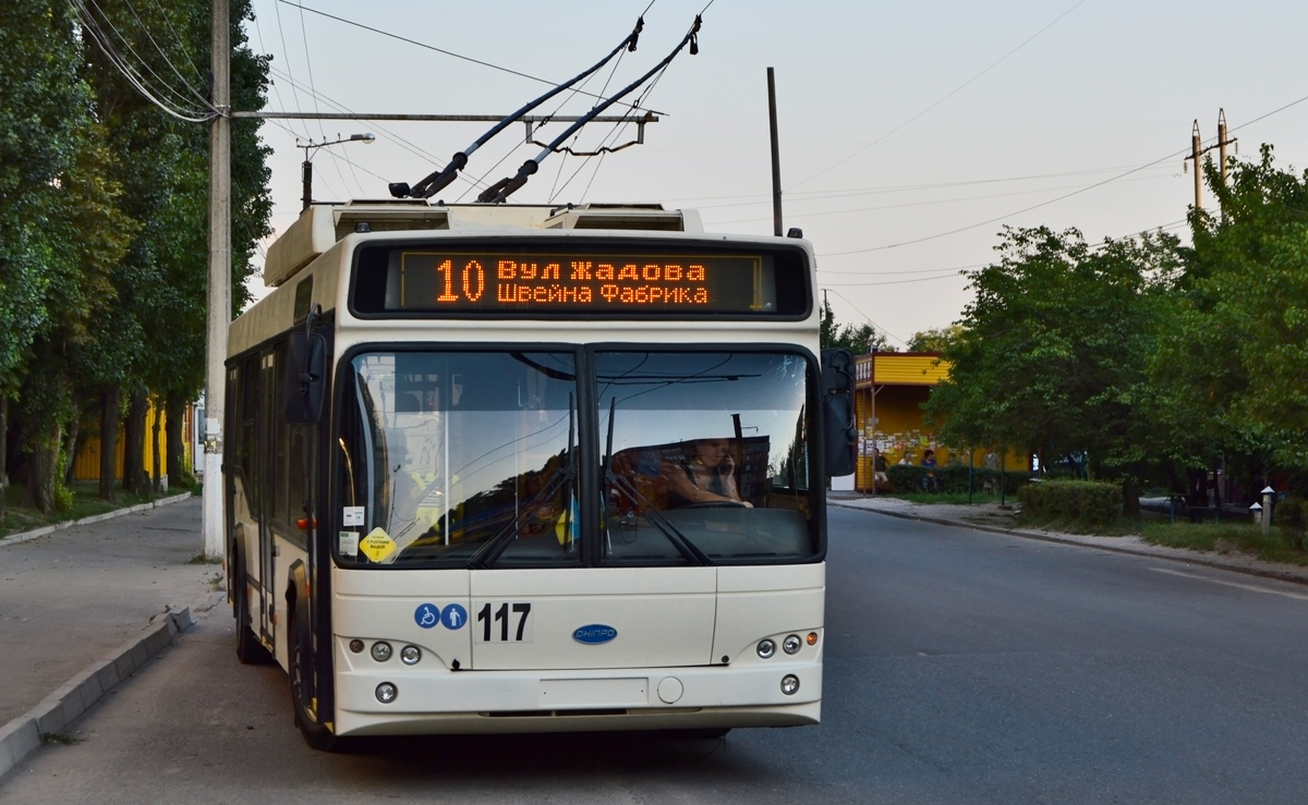 Кропивницкий, Дніпро Т103 № 117 Кропивницкий, Дніпро Т103 № 117