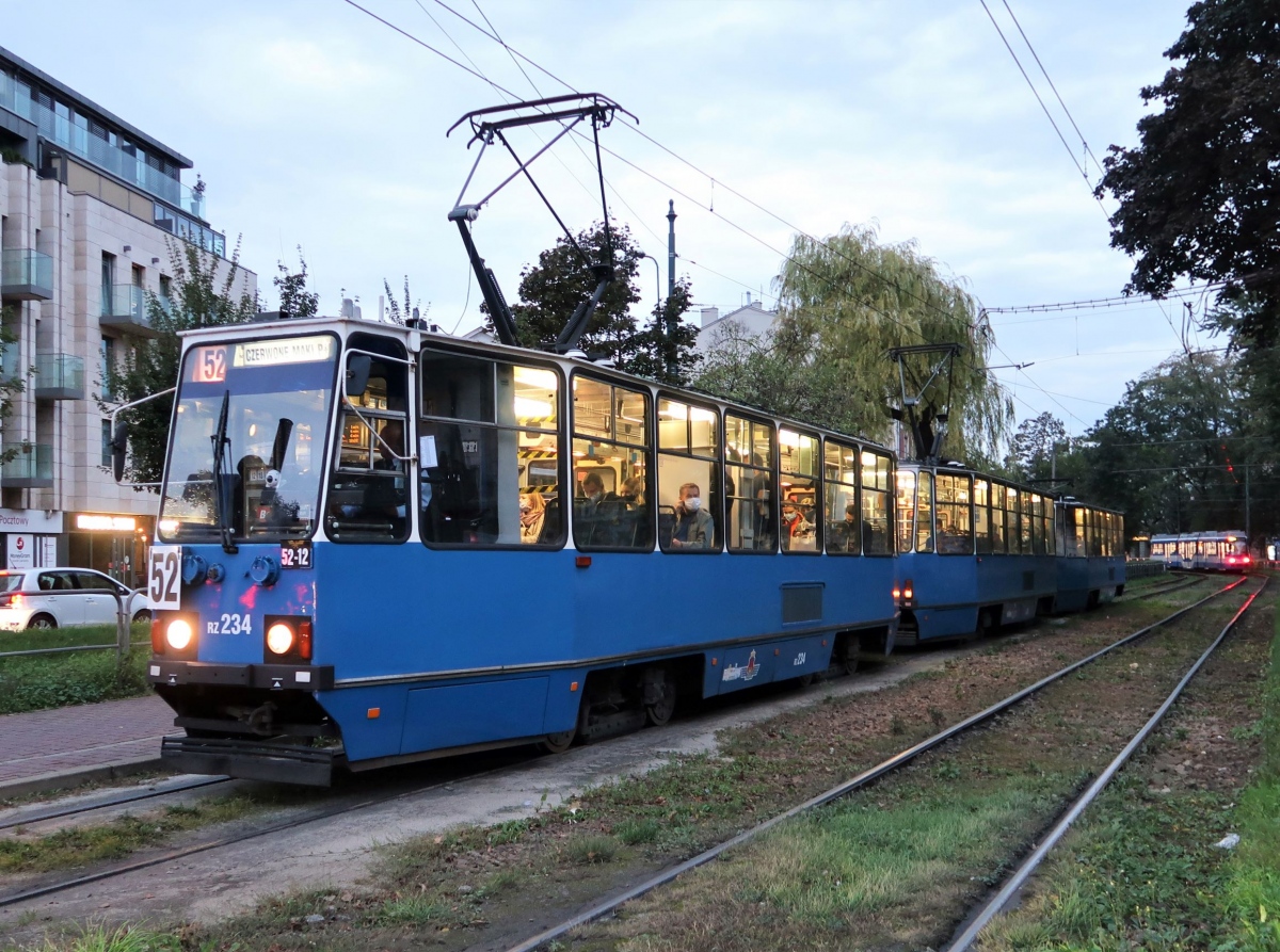 Краков, Konstal 105Na № RZ234