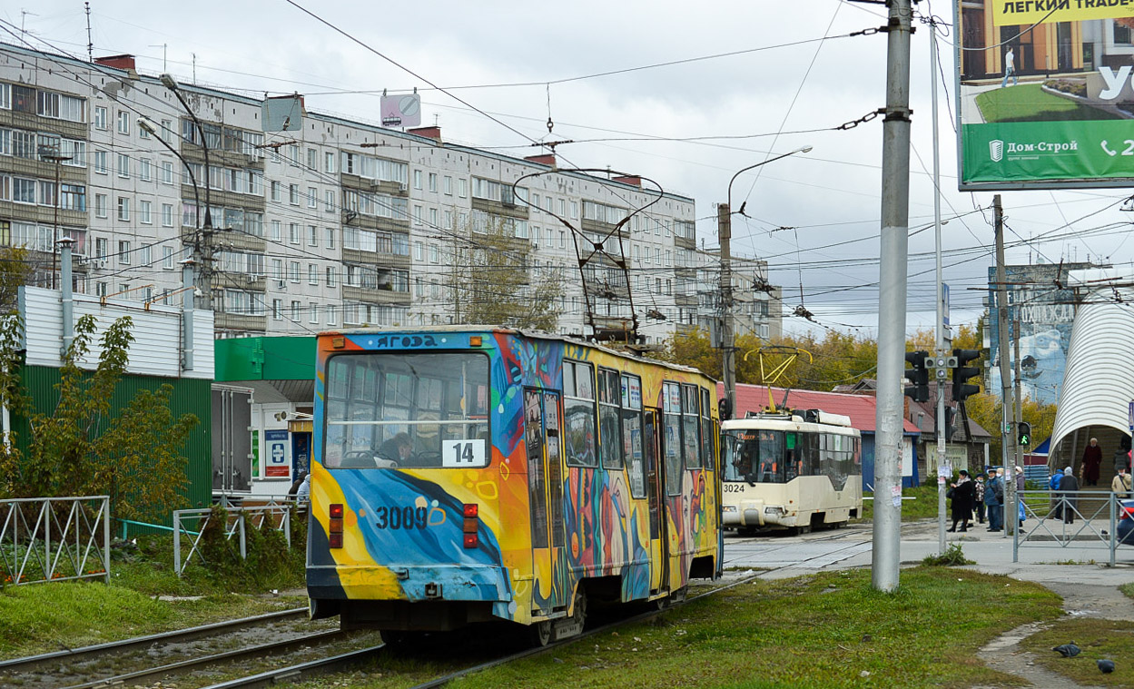 Новосибирск, 71-605 (КТМ-5М3) № 3009