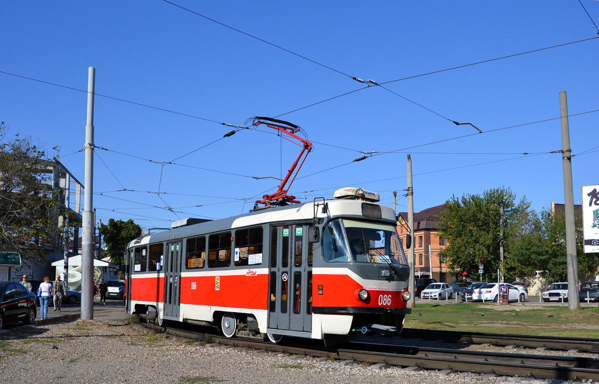 Краснодар, Tatra T3SU КВР ТМЗ № 086