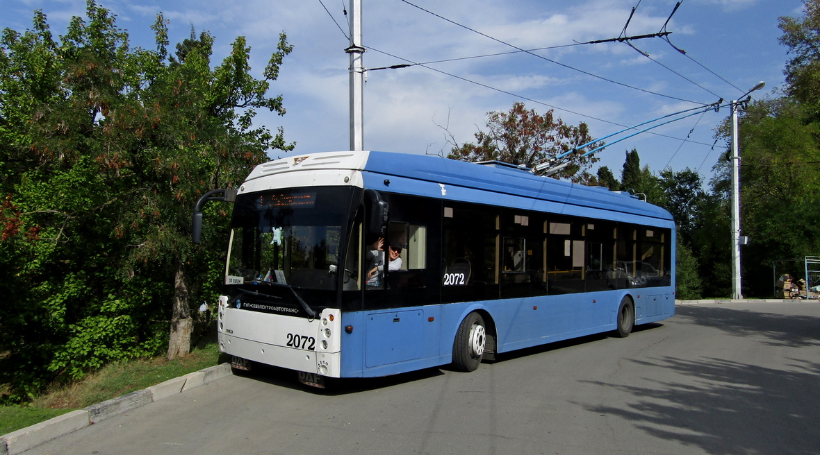 Севастополь, Тролза-5265.03 «Мегаполис» № 2072 Севастополь, Тролза-5265.03 «Мегаполис» № 2072