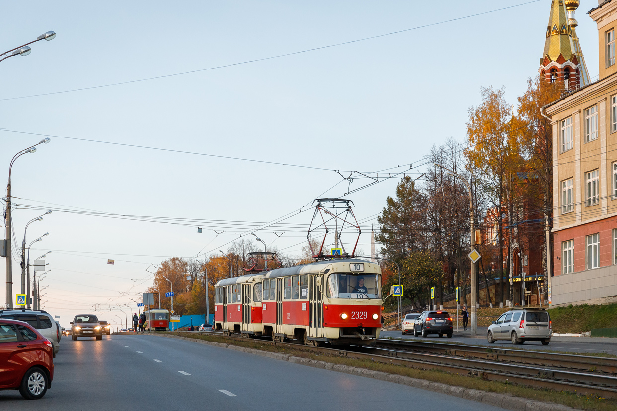Ижевск, Tatra T3SU № 2329