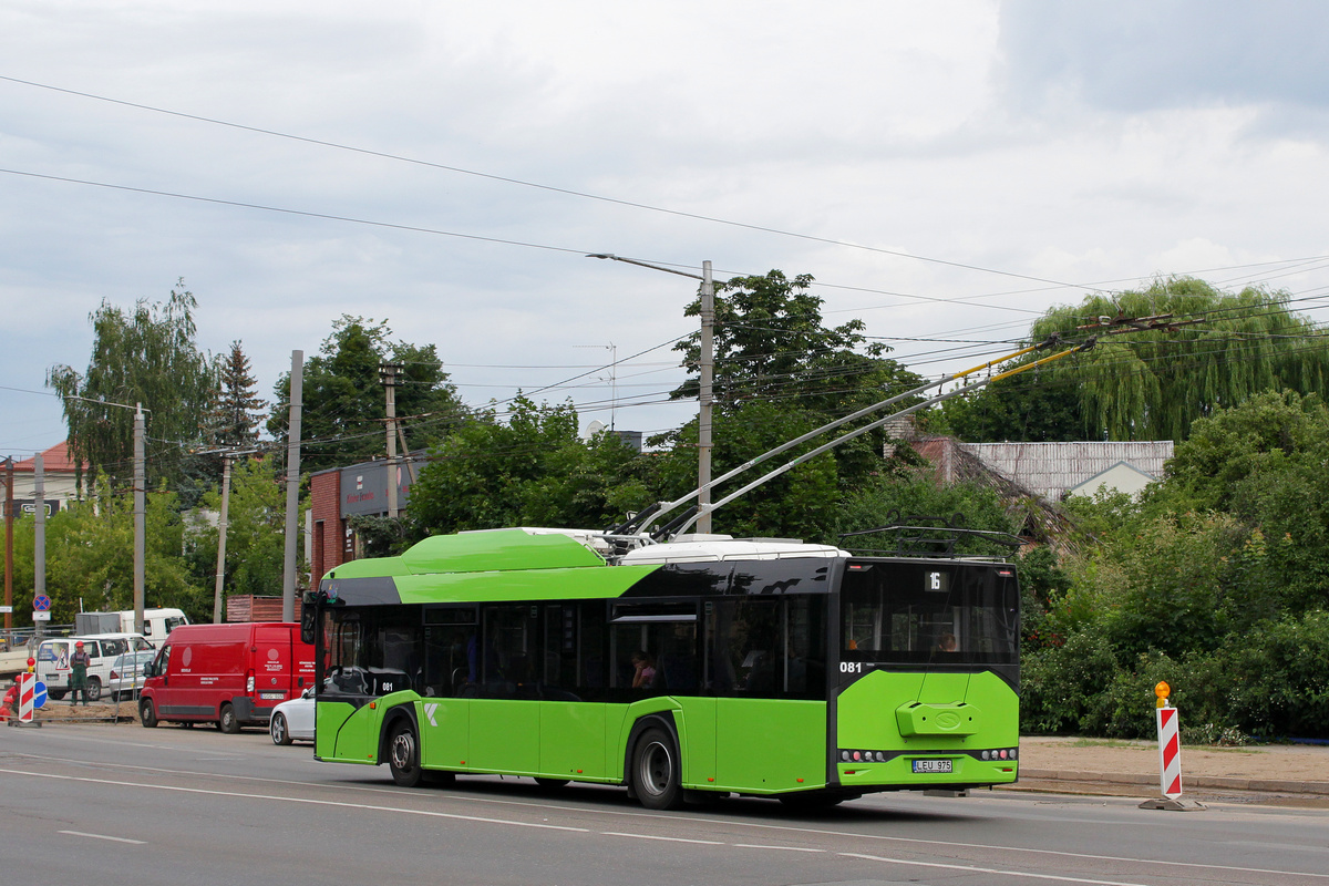 Kaunas, Solaris Trollino IV 12 Medcom Nr. 081