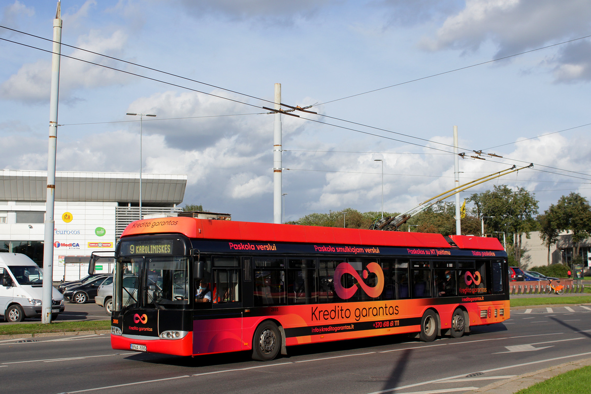 Вильнюс, Solaris Trollino II 15 AC № 2695
