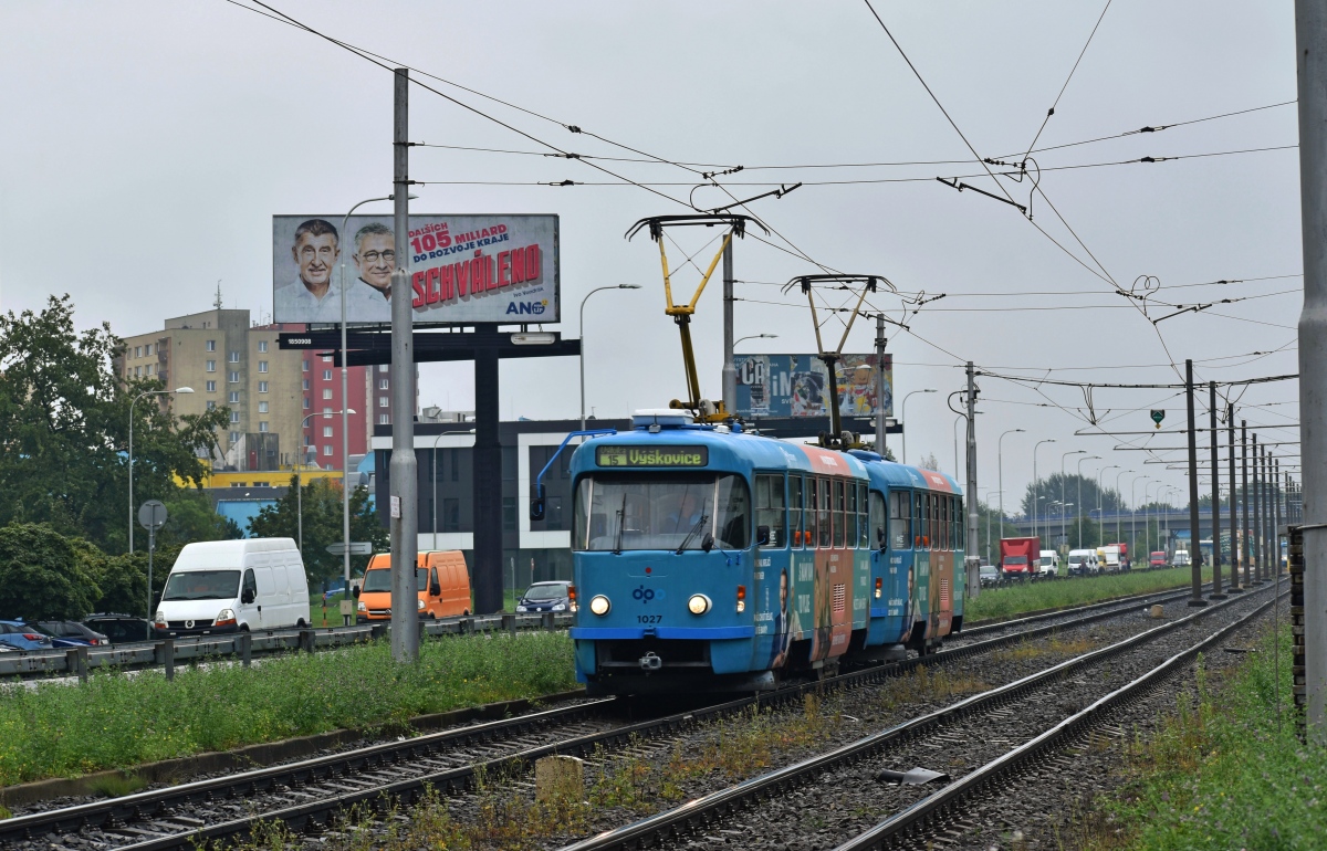 Острава, Tatra T3R.P № 1027