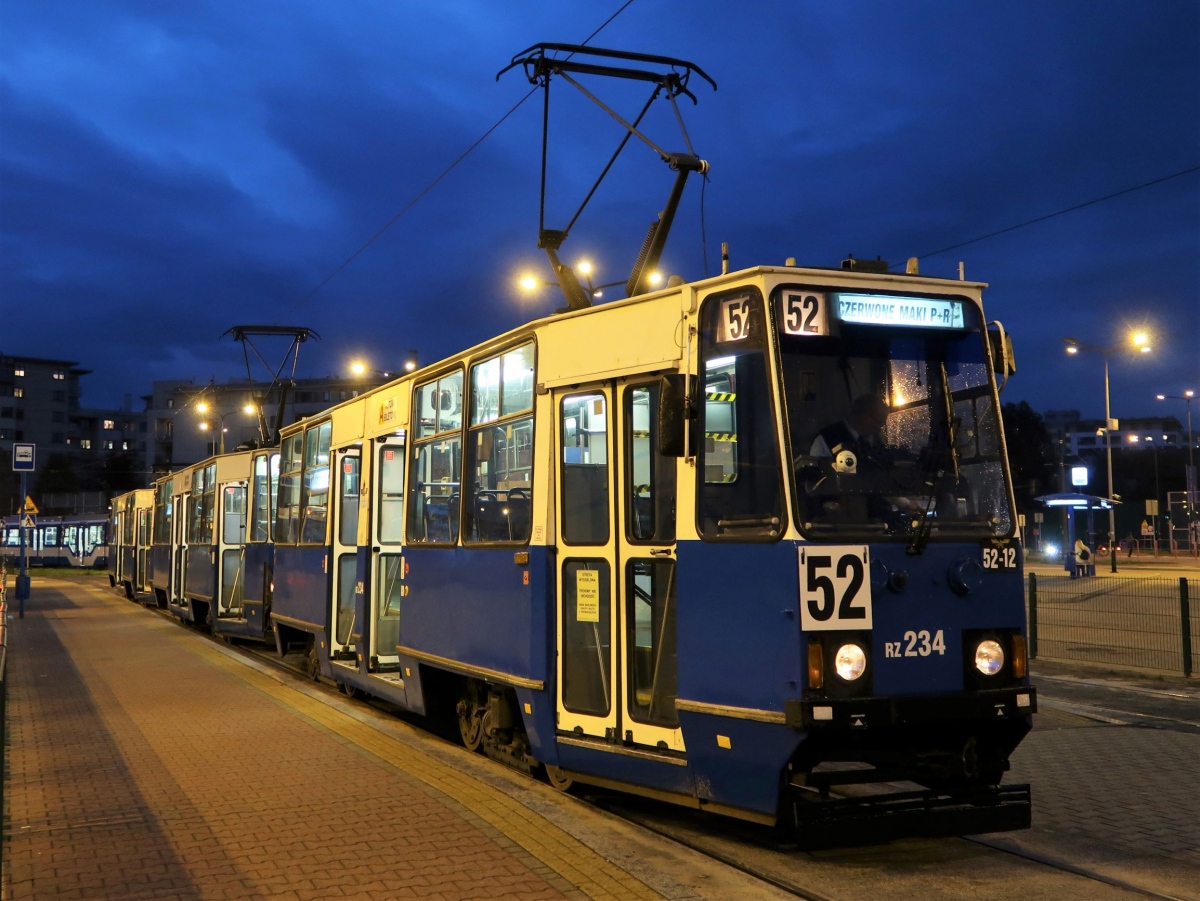 Краков, Konstal 105Na № RZ234