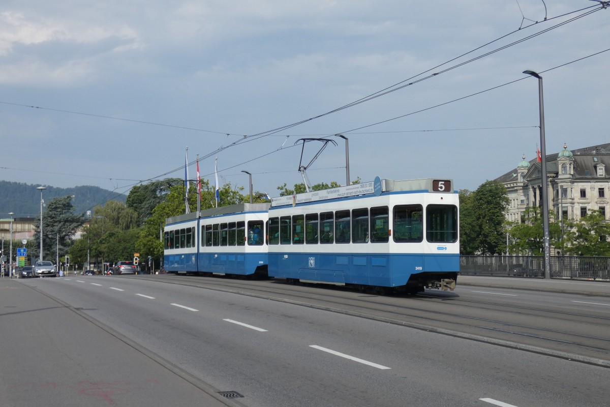 Ciurichas, SWP/SIG/BBC Be 2/4 "Tram 2000 Pony" nr. 2419
