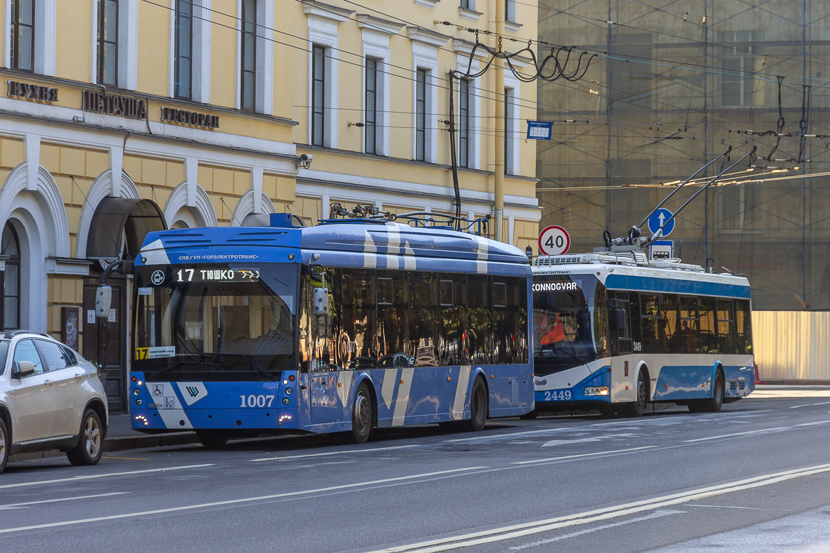 Санкт-Петербург, Тролза-5265.08 «Мегаполис» № 1007