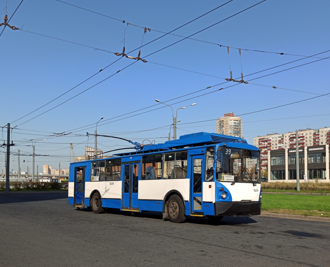 Санкт-Петербург, ВЗТМ-5284 № 1839