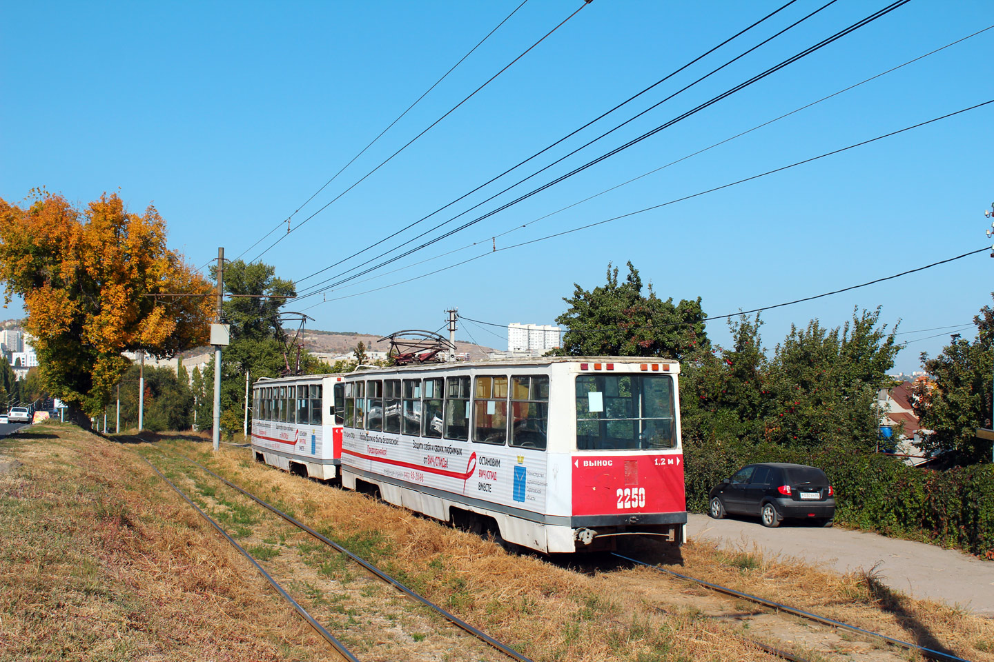 Саратов, 71-605 (КТМ-5М3) № 2250