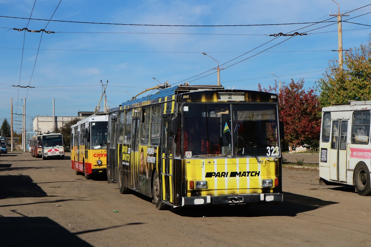 Черновцы, Škoda 14Tr89/6 № 323