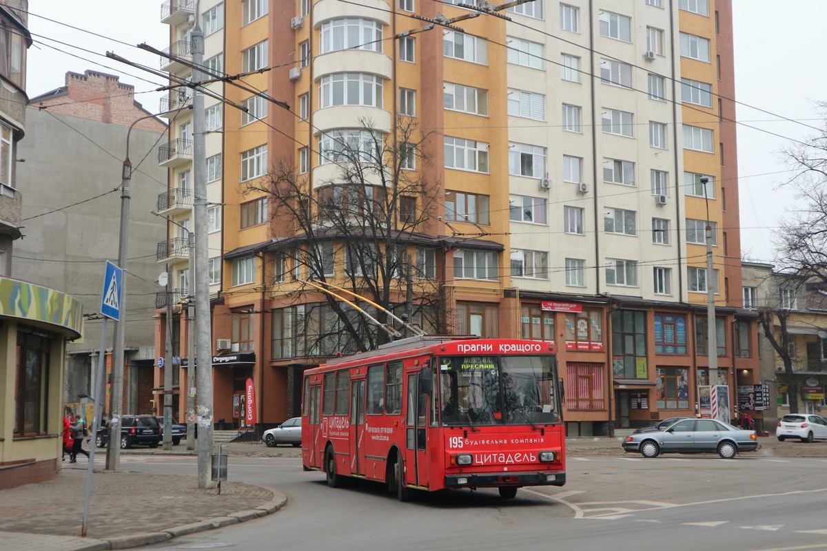 Ivano Frankivskas, Škoda 14Tr10/6 nr. 195