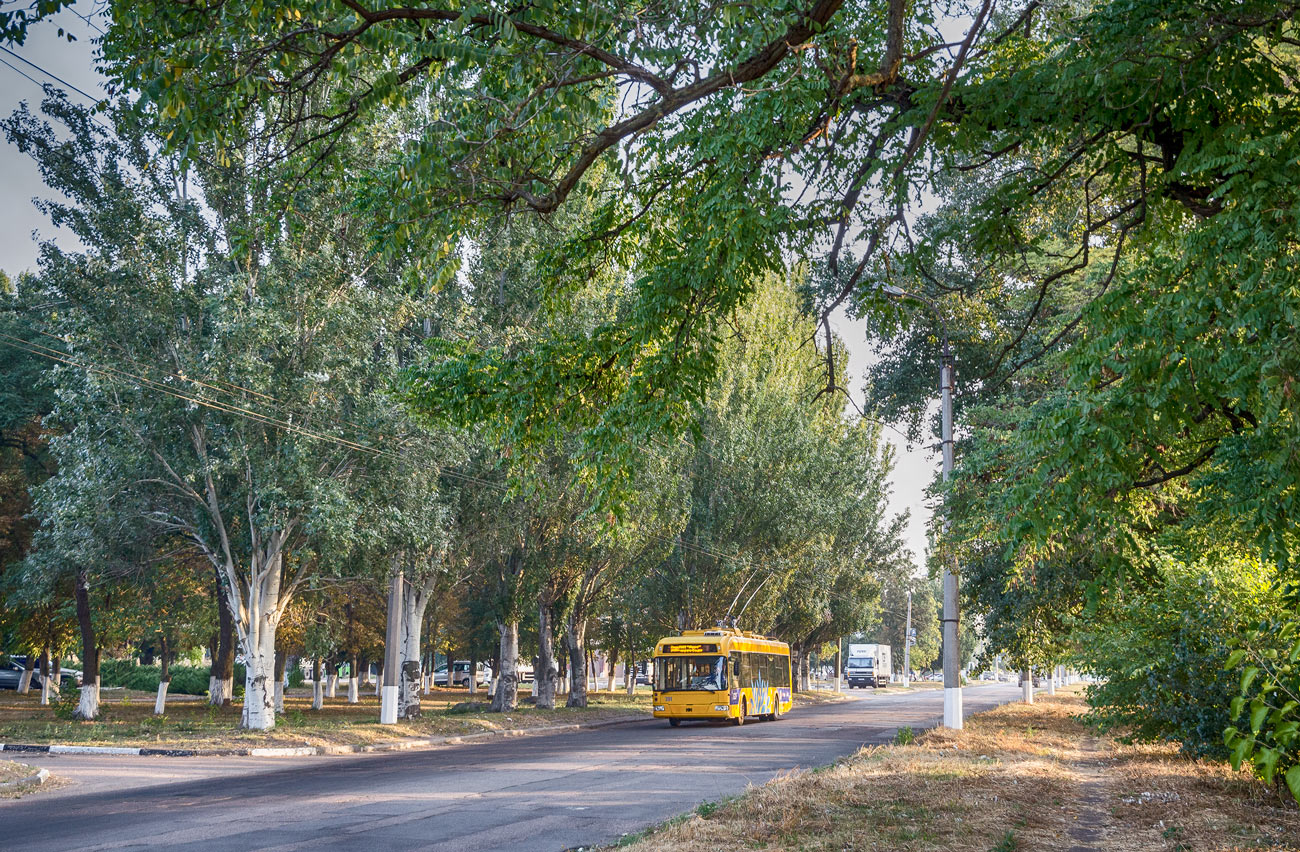 Tscherkassy — Trolleybus lines and infrastructure