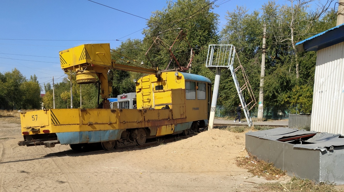 Волгоград, Tatra T3SU (двухдверная) № 57 Волгоград, Tatra T3SU (двухдверная) № 57