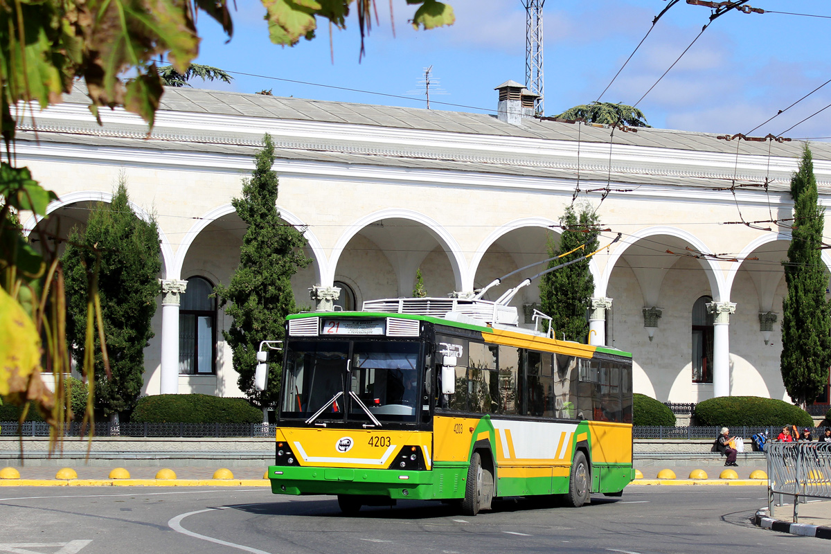 Крымский троллейбус, Киев-12.04 № 4203