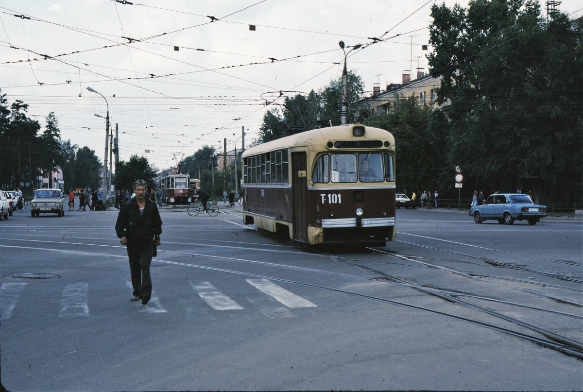 Ангарск, РВЗ-6М2 № 101; Ангарск, 71-605А № 172