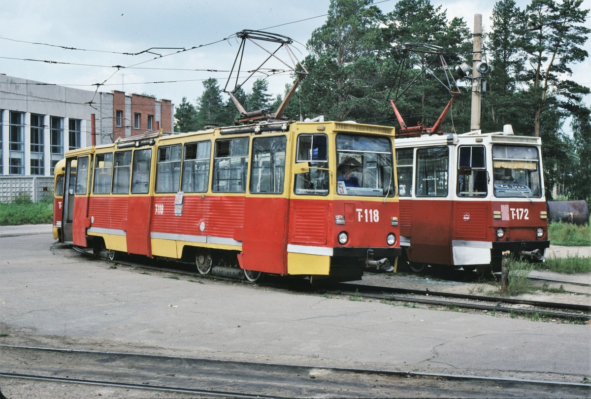 Ангарск, 71-605 (КТМ-5М3) № 118; Ангарск, 71-605А № 172