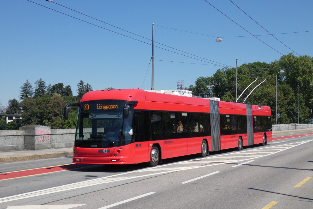 Берн, Hess lighTram (BGGT-N2D) № 43