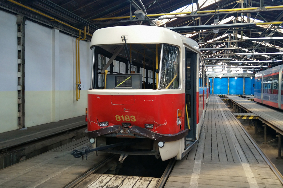 Прага, Tatra T3R.PV № 8183