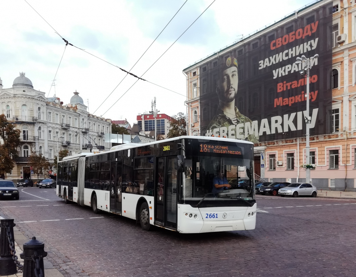 Киев, ЛАЗ E301D1 № 2661