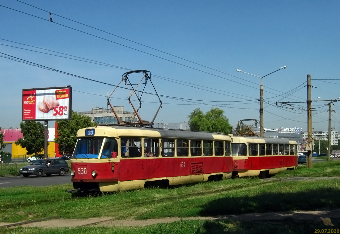 Харьков, Tatra T3SU № 630