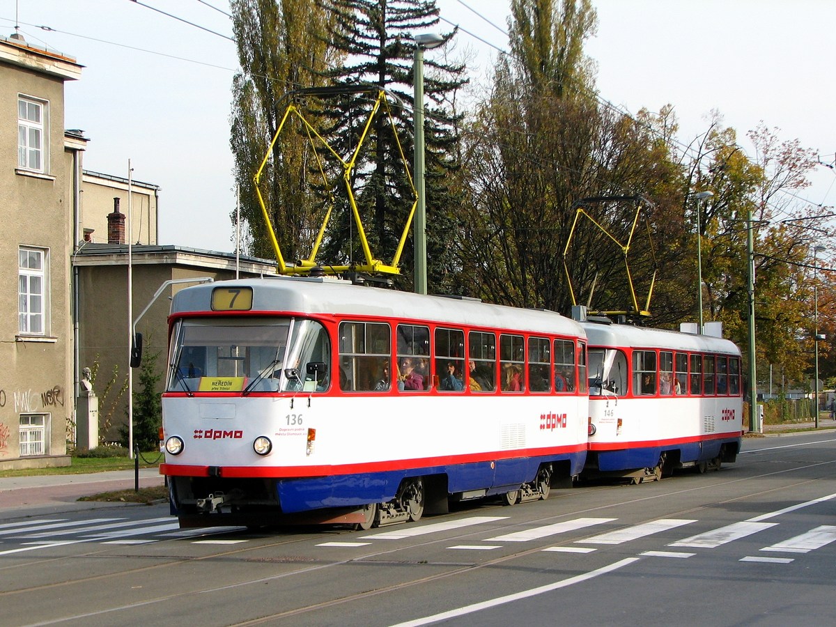 Olomouc, Tatra T3 № 136