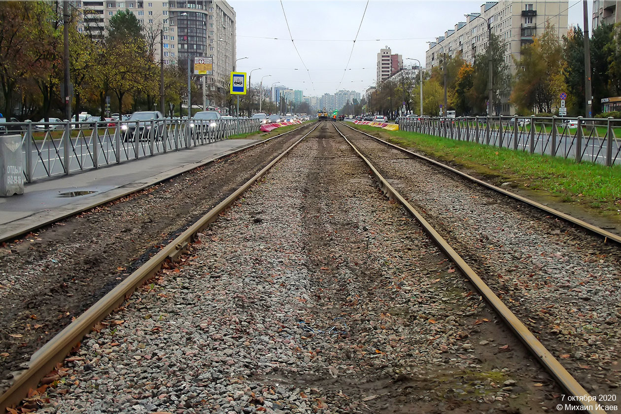 სანქტ-პეტერბურგი — Tram lines and infrastructure სანქტ-პეტერბურგი — Tram lines and infrastructure