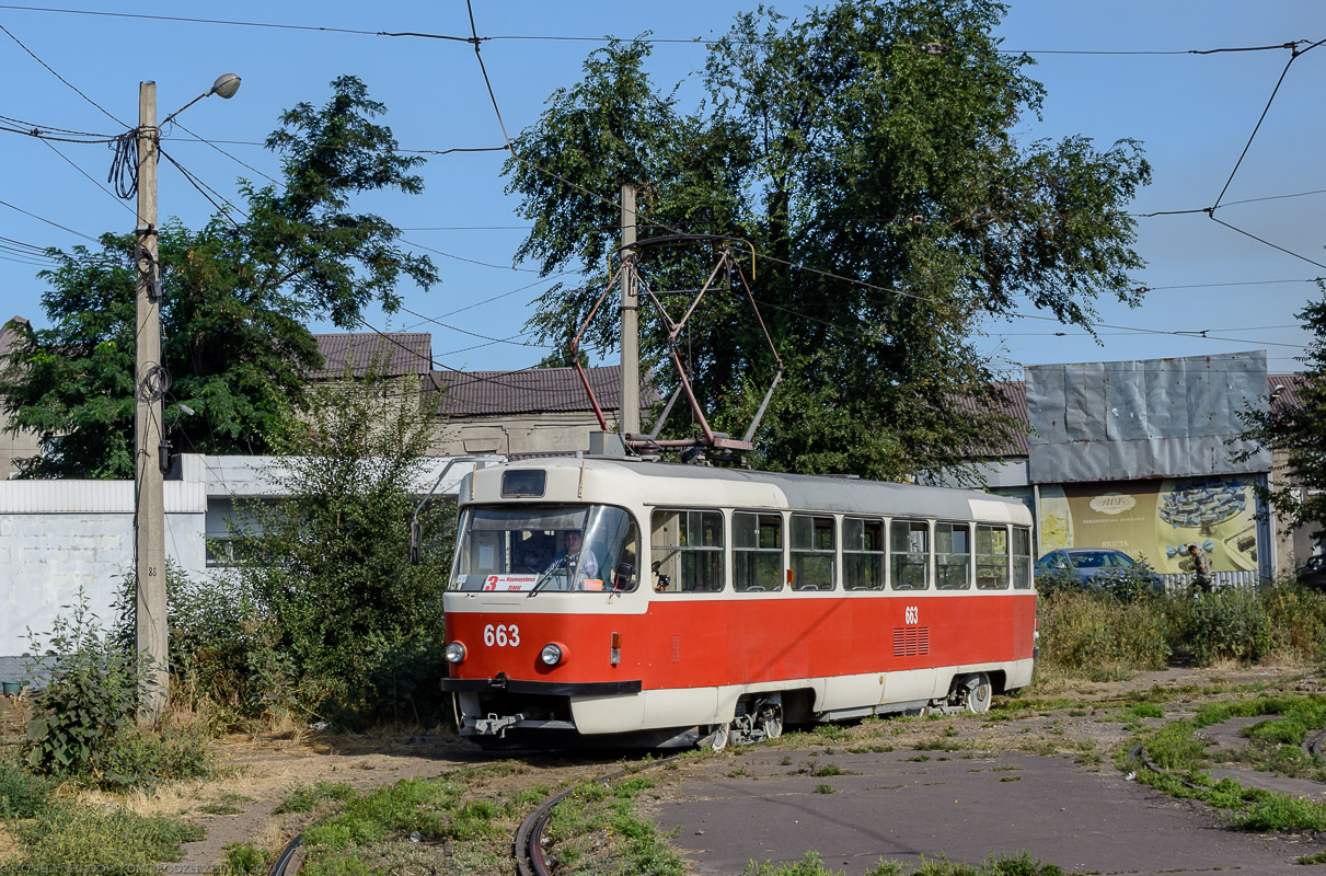 Каменское, Tatra T3SUCS № 663