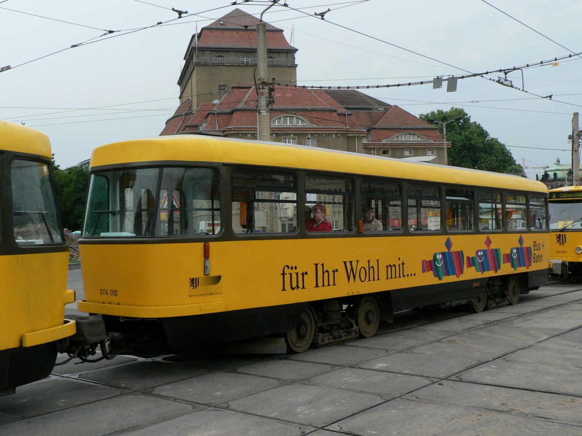 Дрезден, Tatra B4D-MS № 274 012
